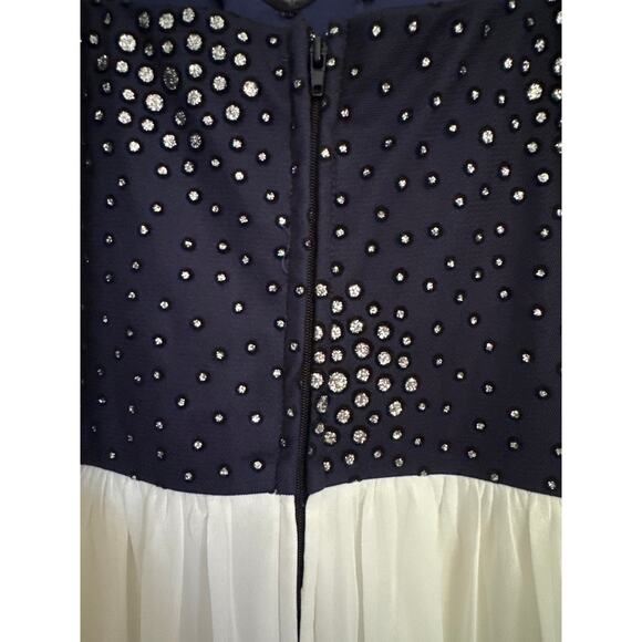MSRP $139 City Triangles Rhinestone Strappy Mini Dress Size S-M | SAME DAY SHIP - Picture 4 of 7
